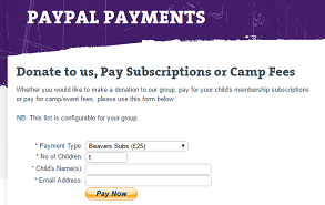 PayPal Payments